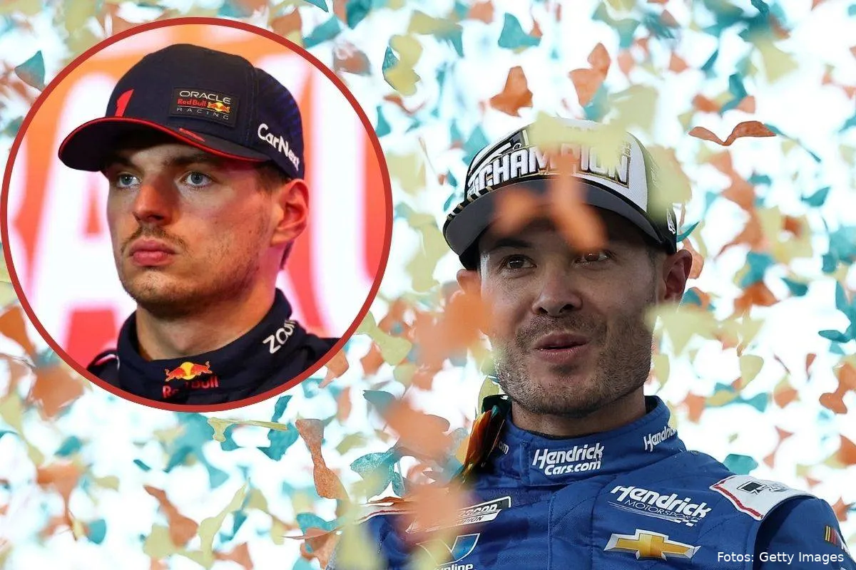 Kyle Larson Max Verstappen