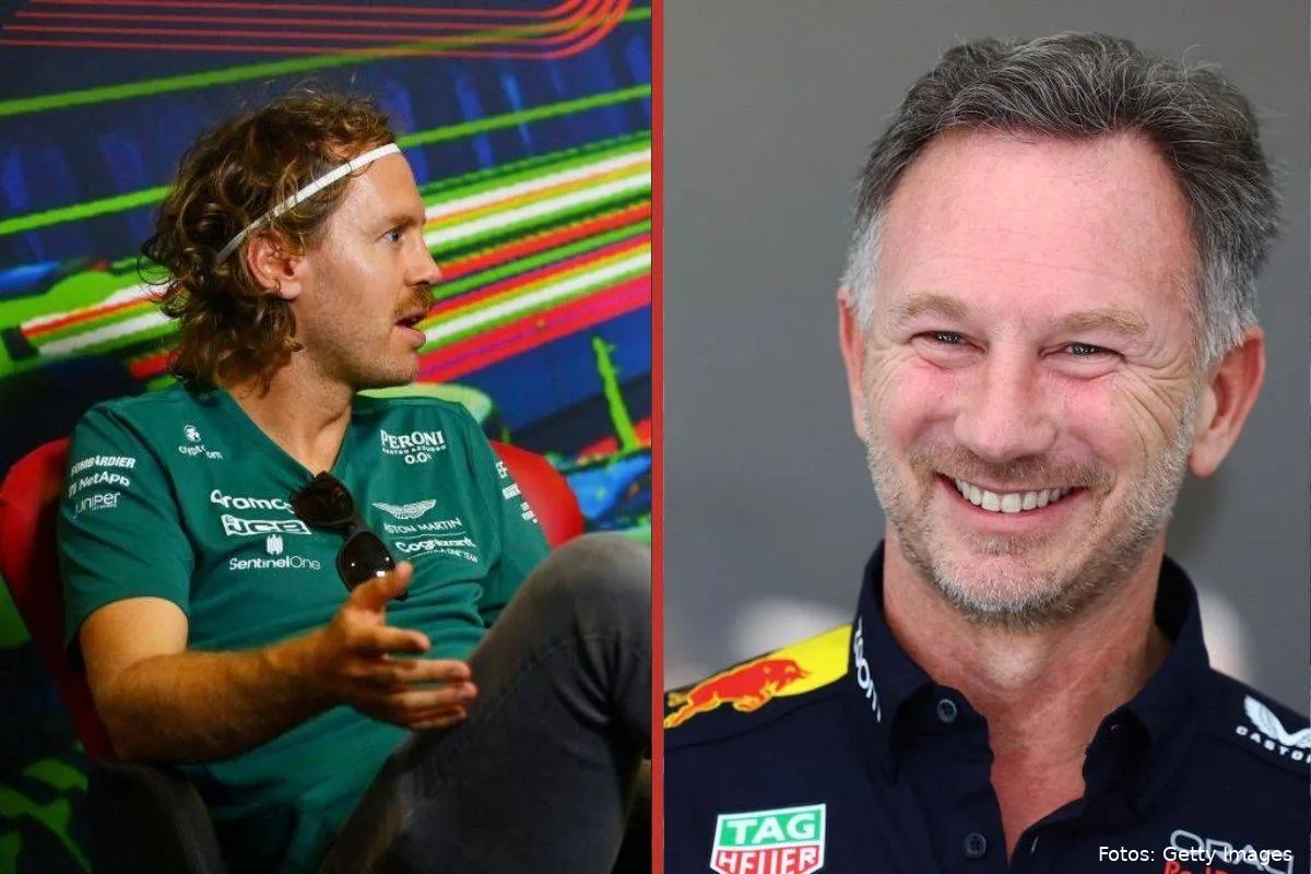 Sebastian Vettel Christian Horner