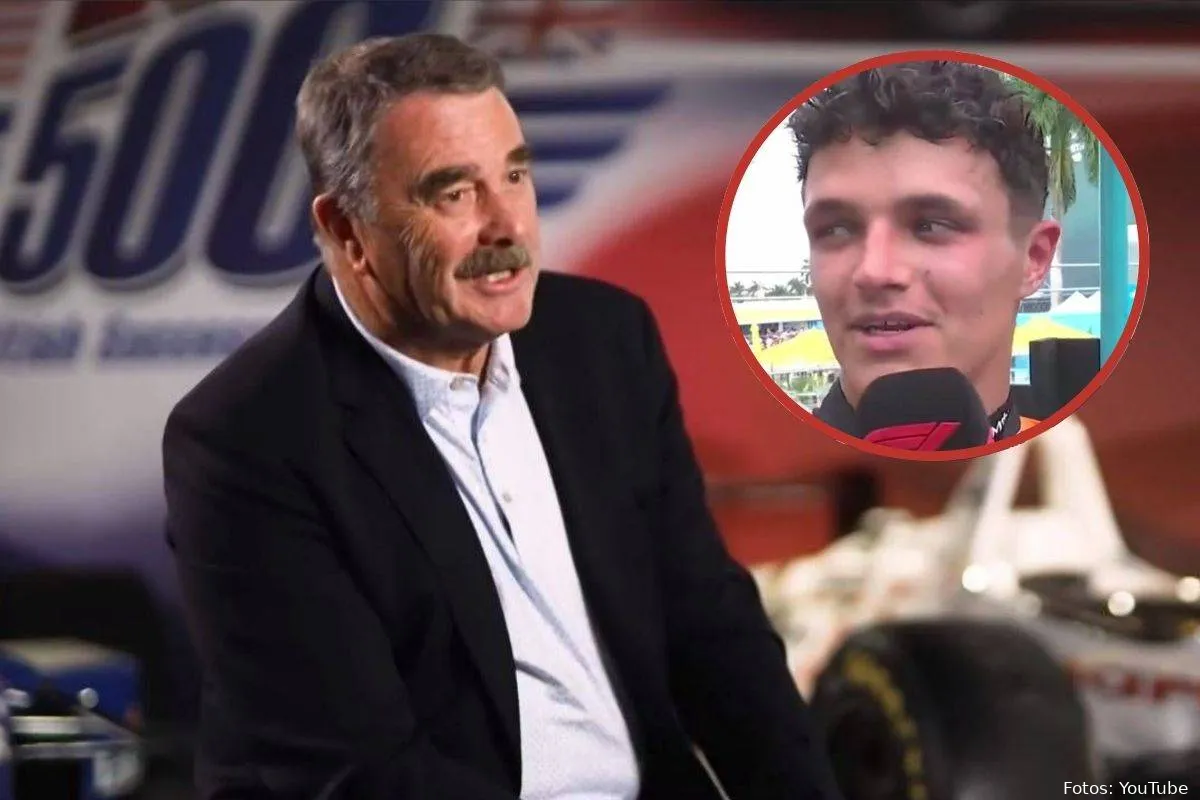 Nigel Mansell Lando Norris