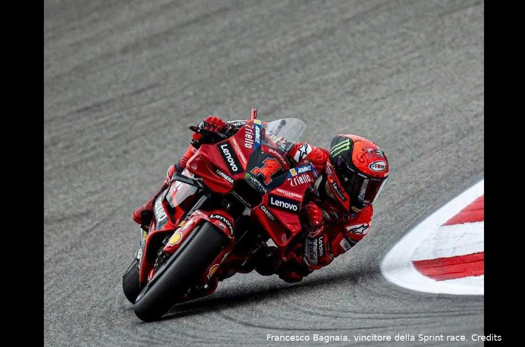 MotoGP | GP Portogallo, Pecco Bagnaia vince la prima sprint race della ...