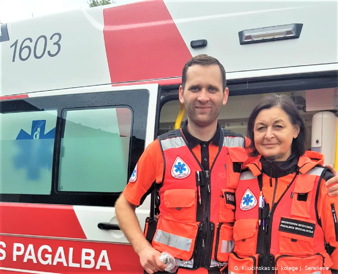 gytis kliucinskas ir kolege jolanta serelienes