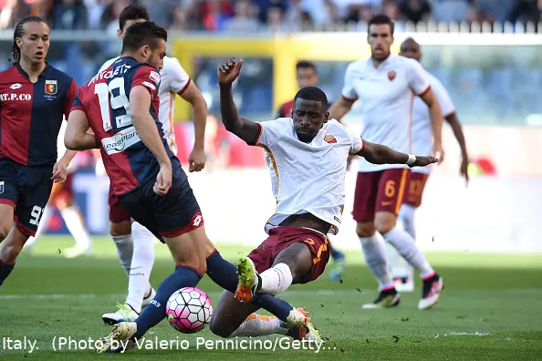 rudiger entrata genoa roma