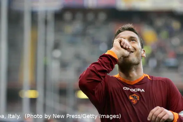 totti samp roma 2006