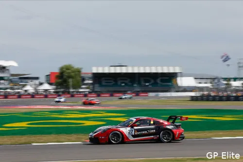 Cordeel was de tweede uitvaller van GP Elite in Silverstone (Foto: GP Elite)