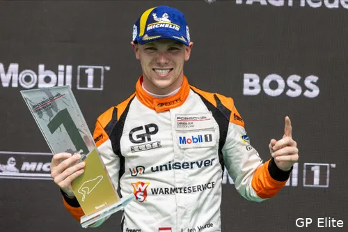 Ten Voorde pakte twee zeges op de Nürburging na een lastig weekend in België. (Foto: GP Elite)