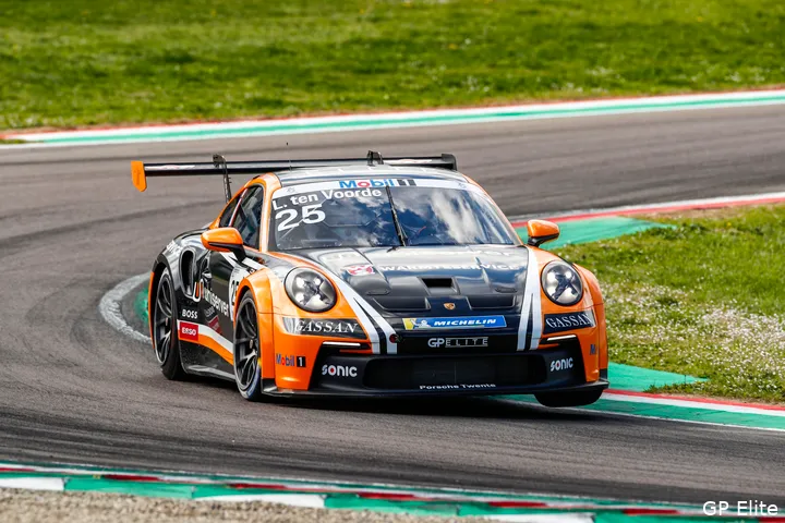 In 2023 verschijnt Larry ten Voorde weer op de Porsche Mobil 1 Supercup-grid met GP Elite (foto: GP Elite)