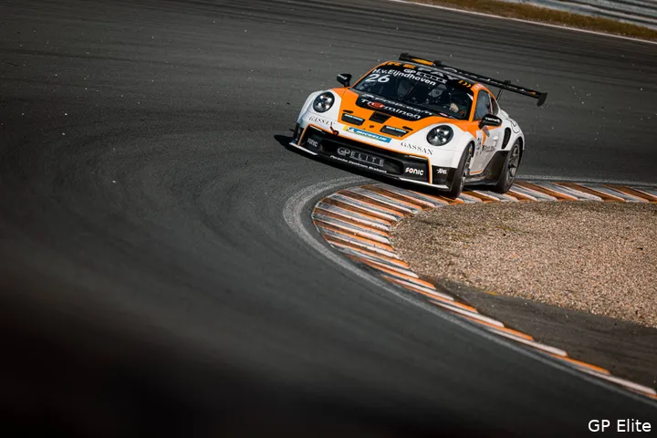 De spiksplinternieuwe bolide van Van Eijndhoven voor de Duitse cup en de Supercup. (Foto: GP Elite)