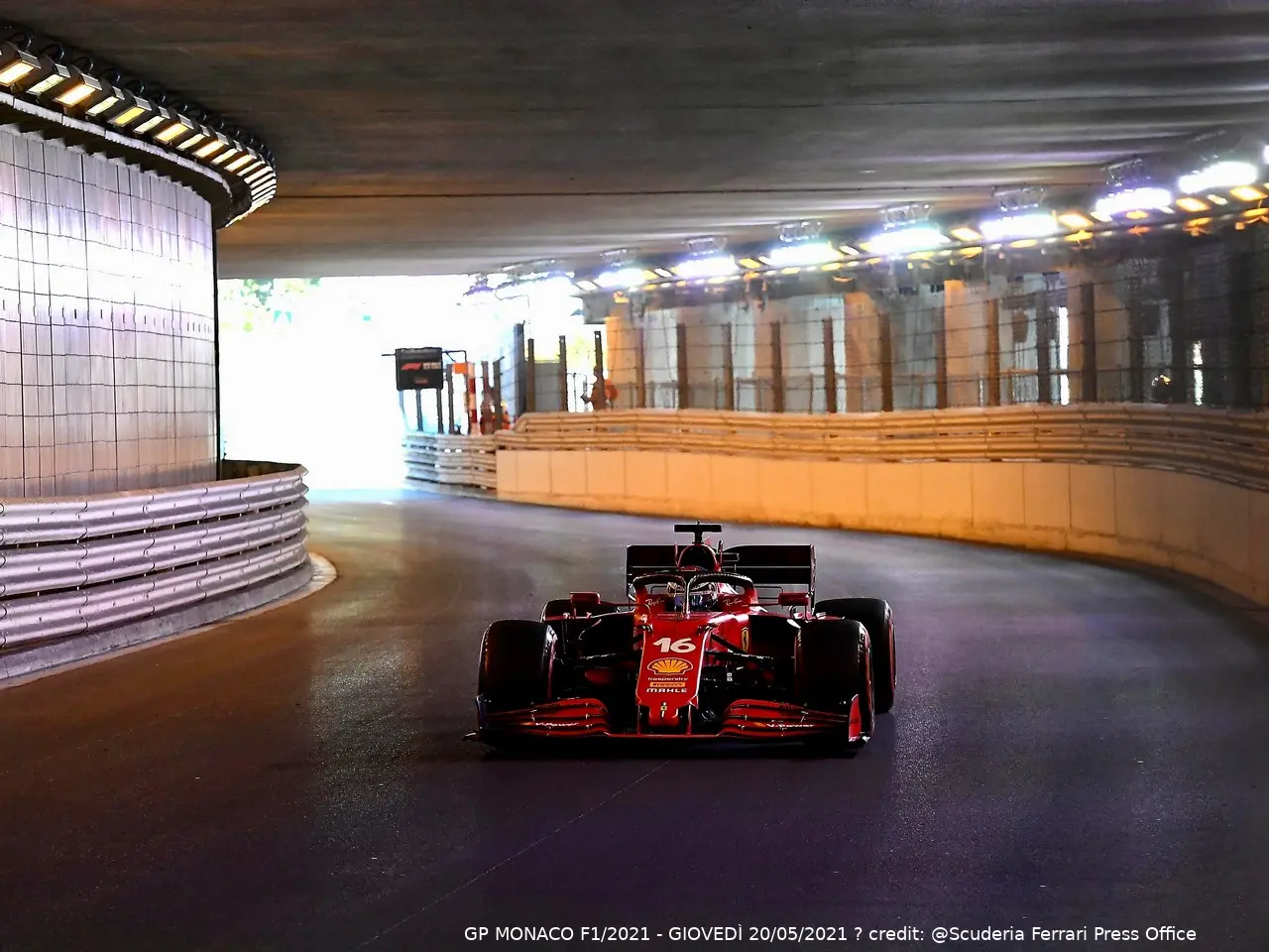 21022 scuderia ferrari monaco gp free practice 2
