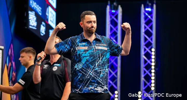 Luke Humphries deed de afgelopen dagen goede zaken