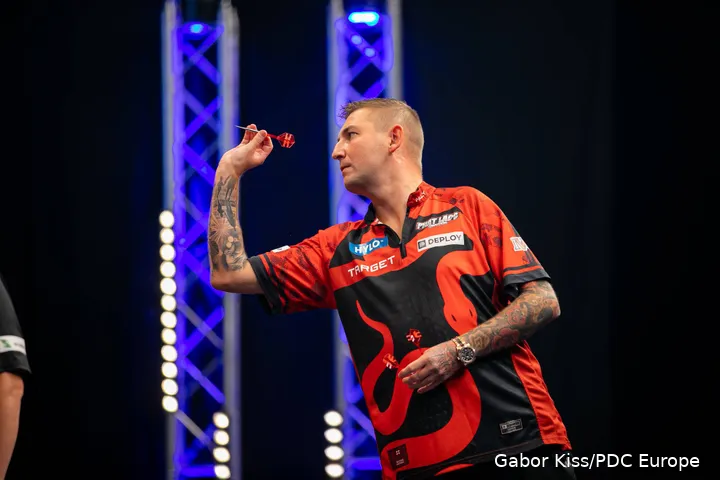 Nathan Aspinall in actie