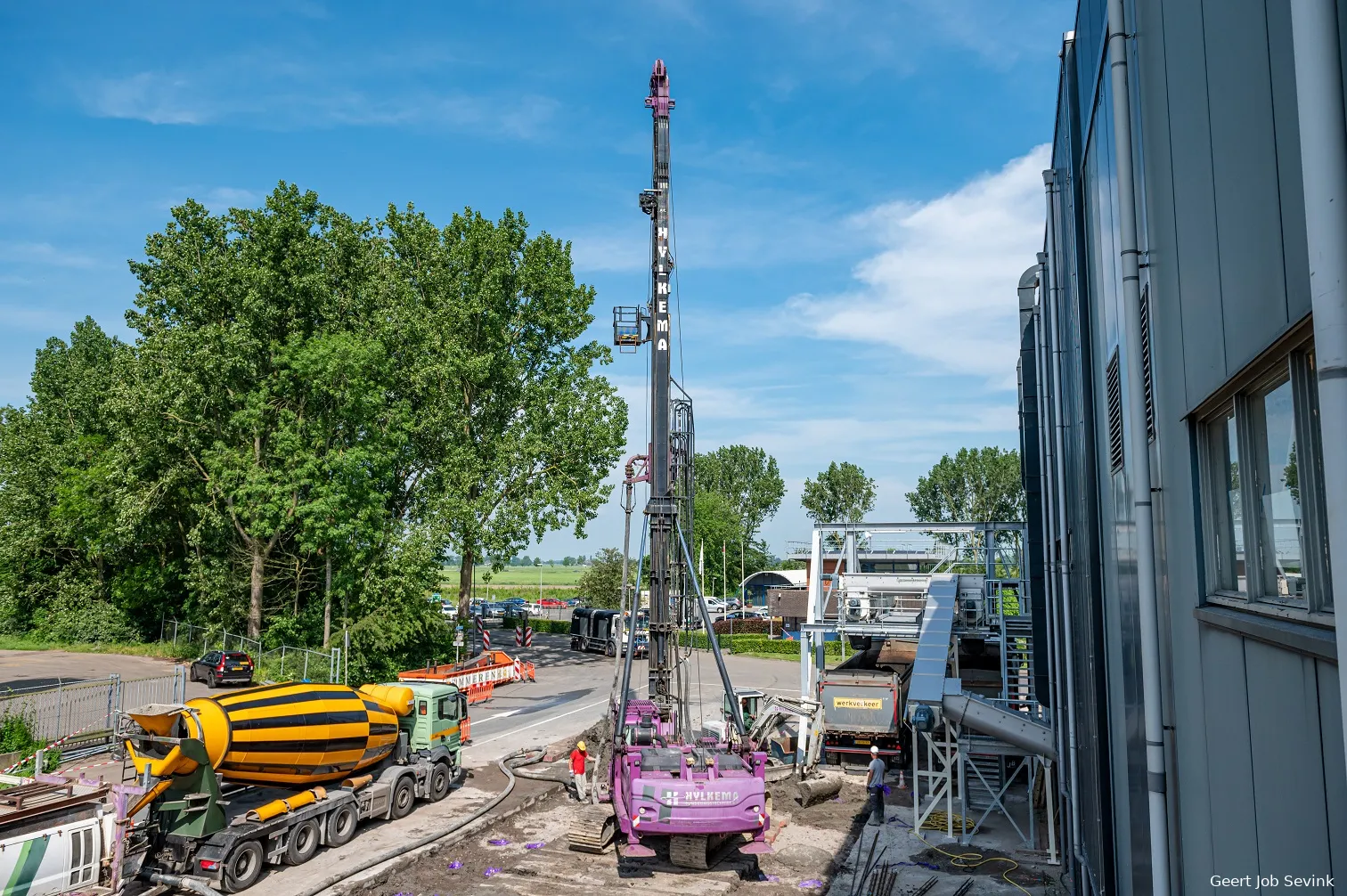 starthandeling bouw slibkoekoverslag formaat