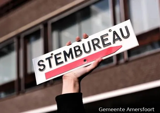 verkiezingen stembureaubord 2 3 0