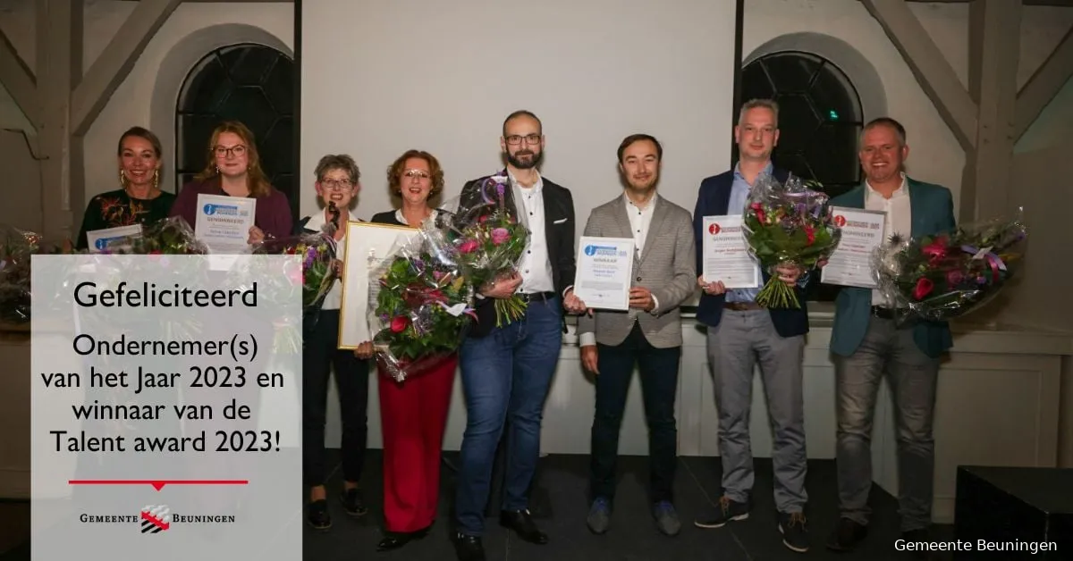 ondernemers van het jaar en talent award 2023 bekend