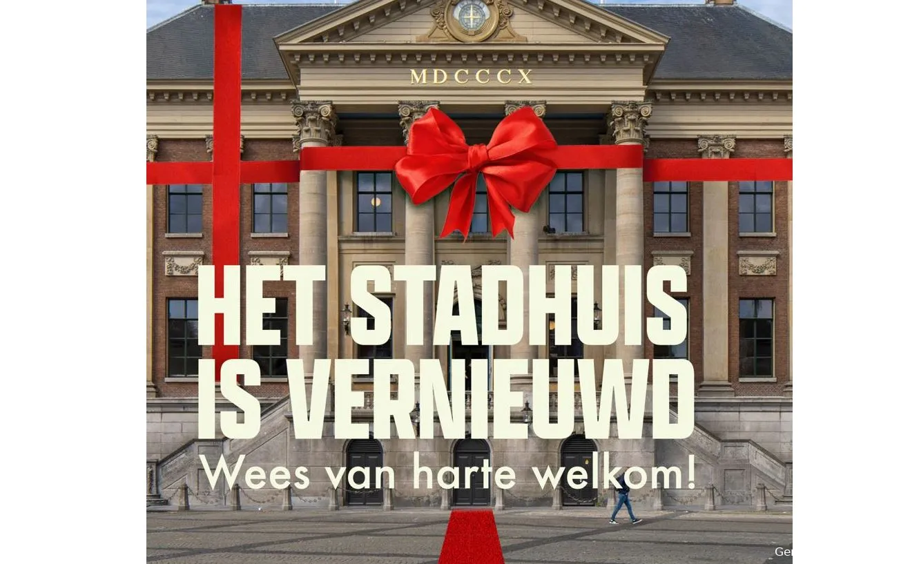 stadhuis vernieuwd