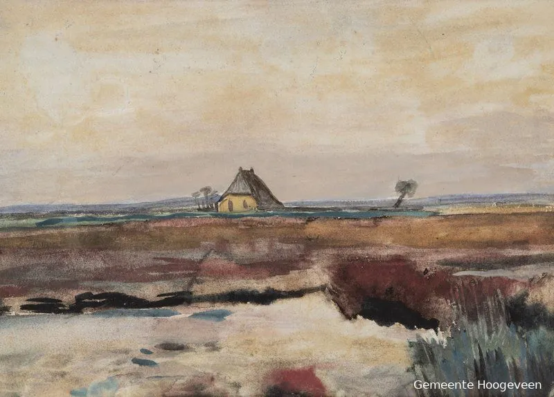 csm landschap met een boerderij 1883 drenthe hr 841b567ce9