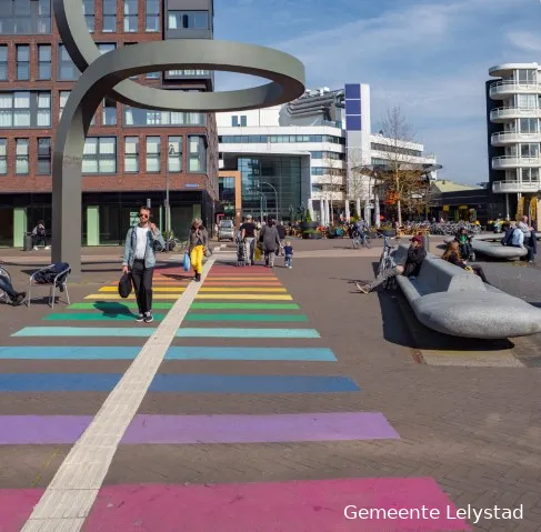 oversteek stationsplein gem lelystad