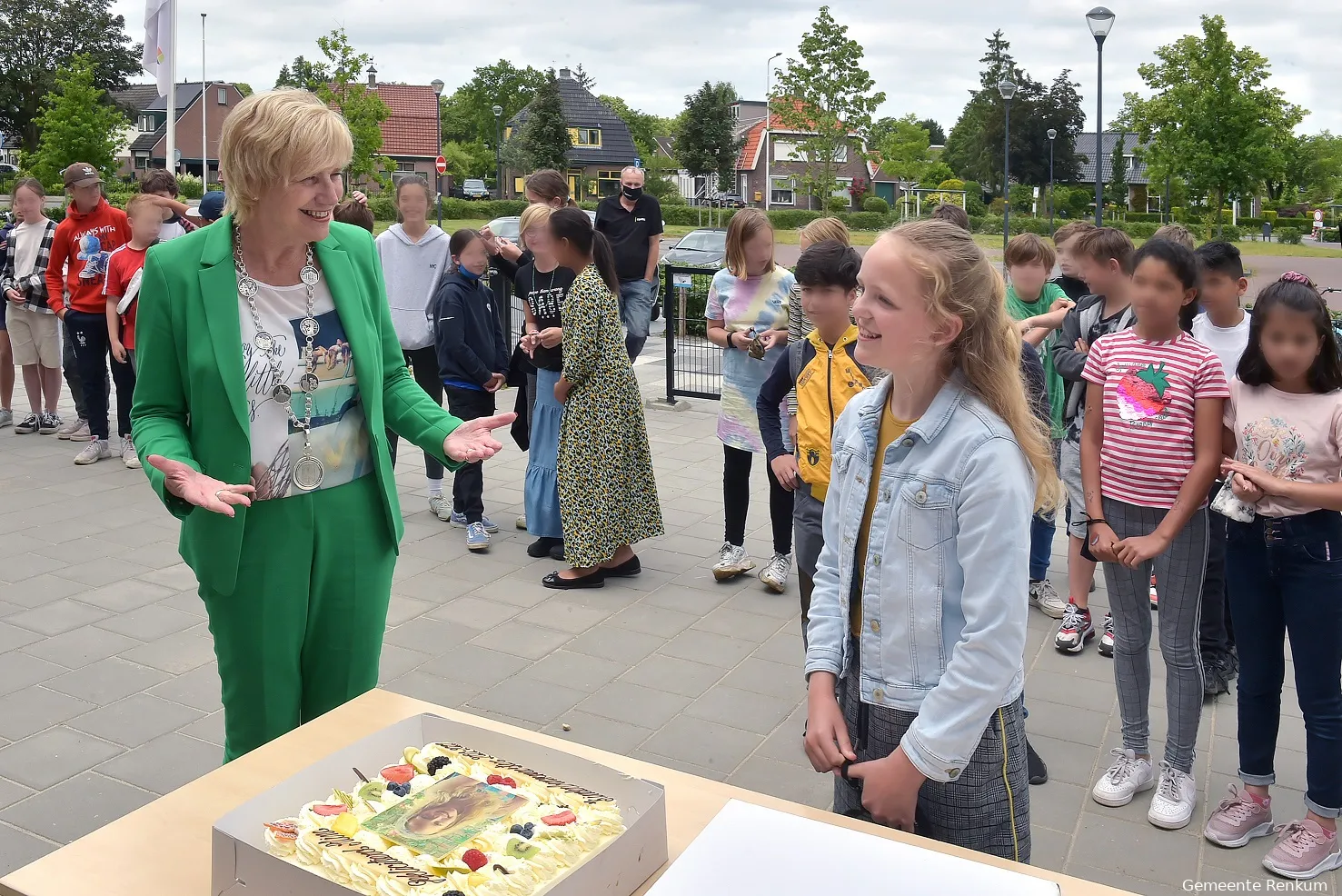 kinderburgemeester aline 2x