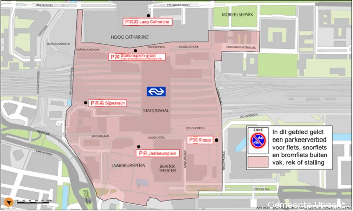 fietsparkeerverbod stationsgebied