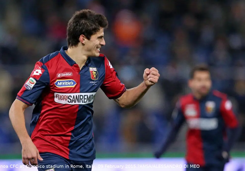 perotti esulta genoa