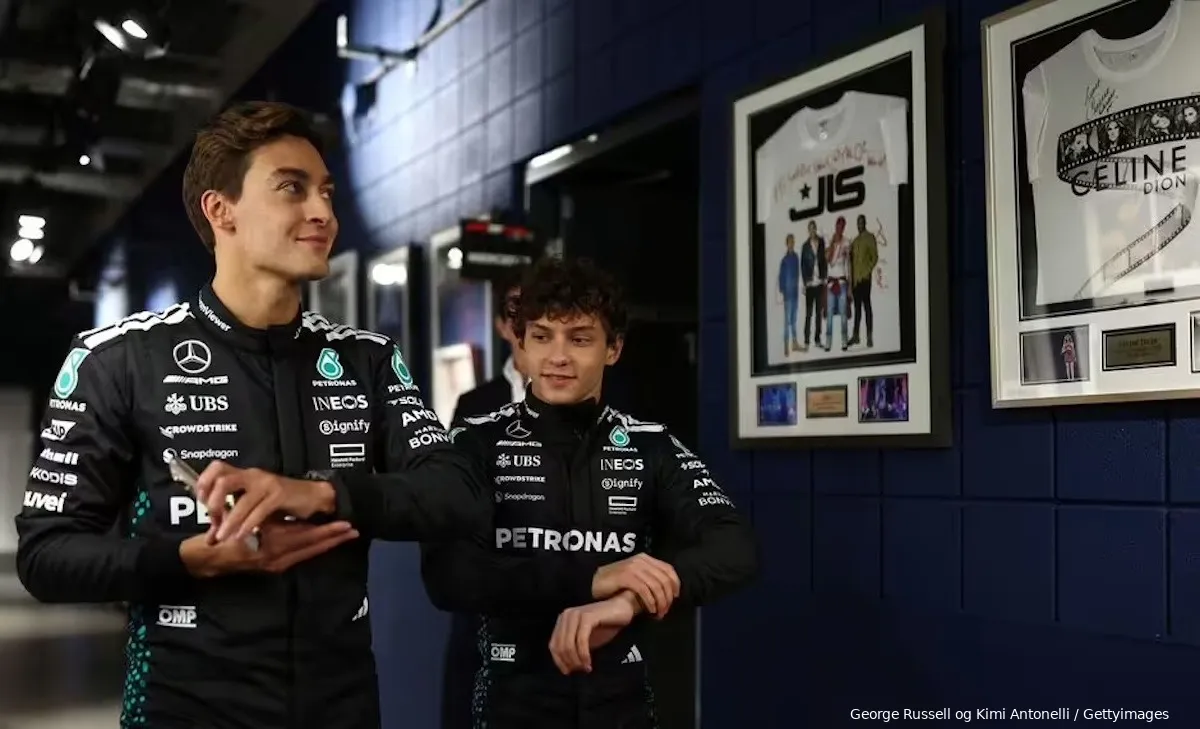 george russell kimi antonelli