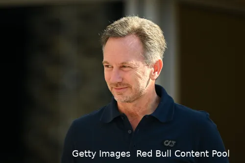Red Bull Racing F1 team principal and CEO Christian Horner