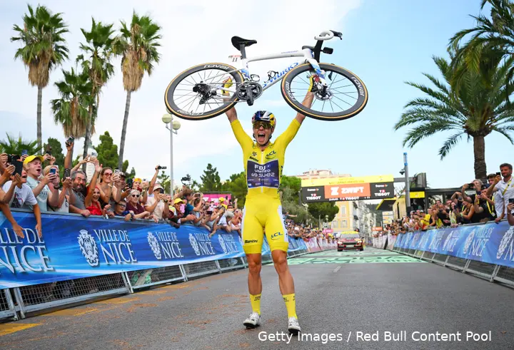 Demi Vollering at the 2026 Tour de France Femmes