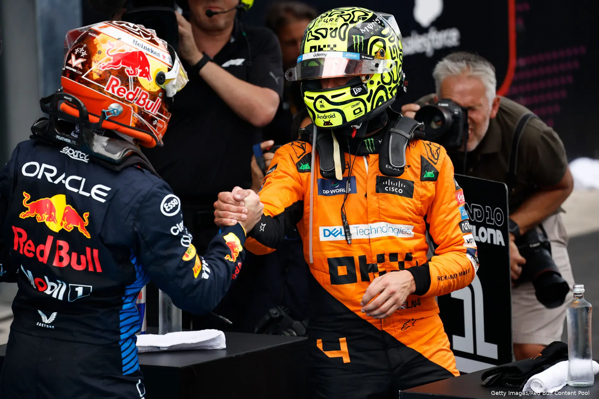 max verstappen lando norris gp spanje 2024
