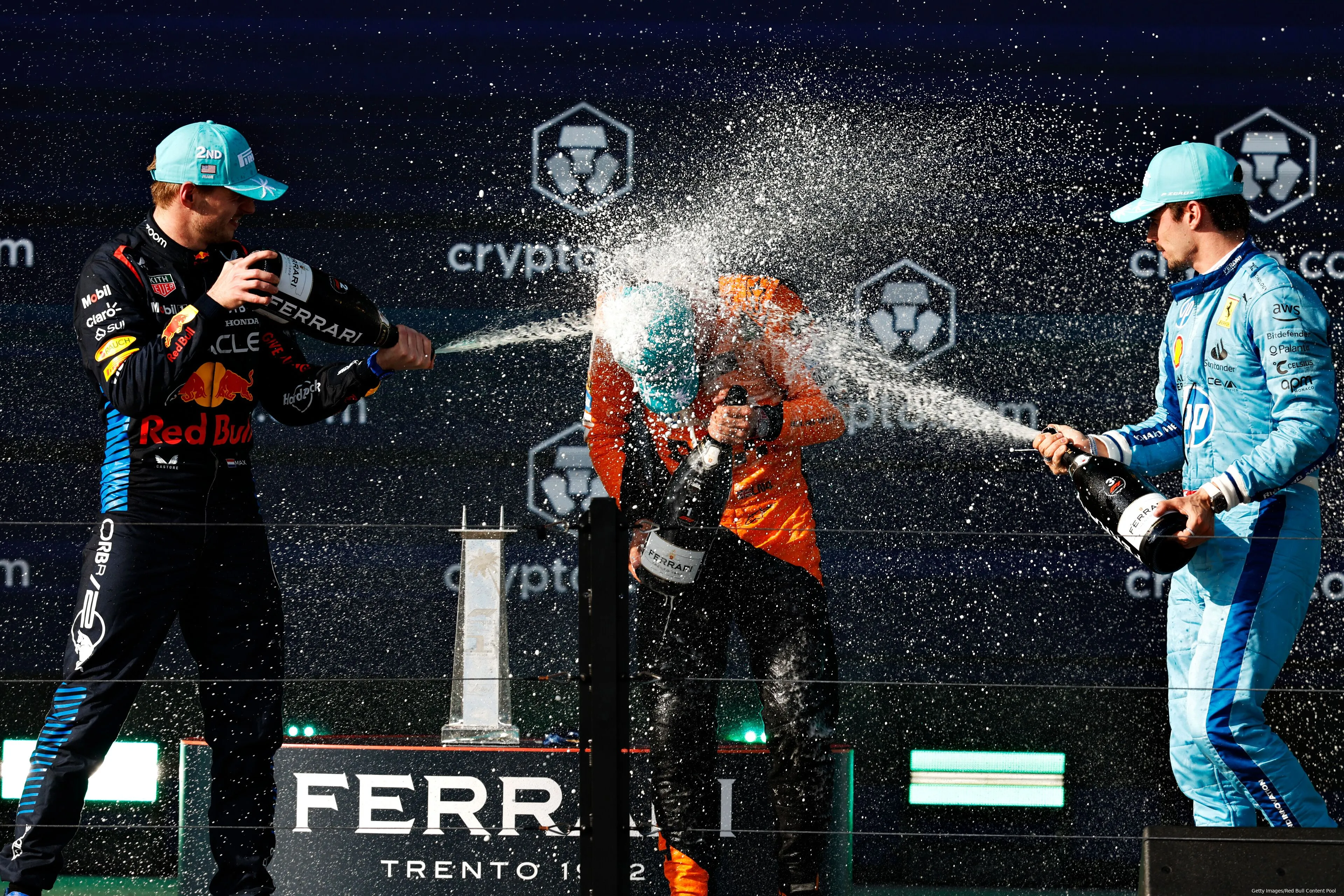 max verstappen lando norris charles leclerc gp miami 2024