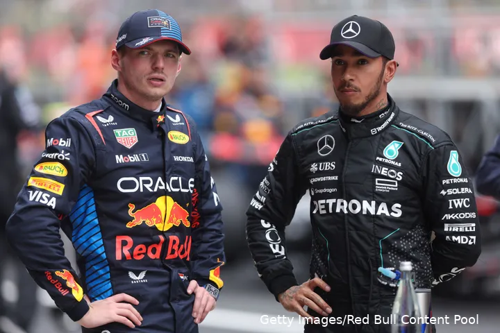 max verstappen lewis hamilton gp china 2024