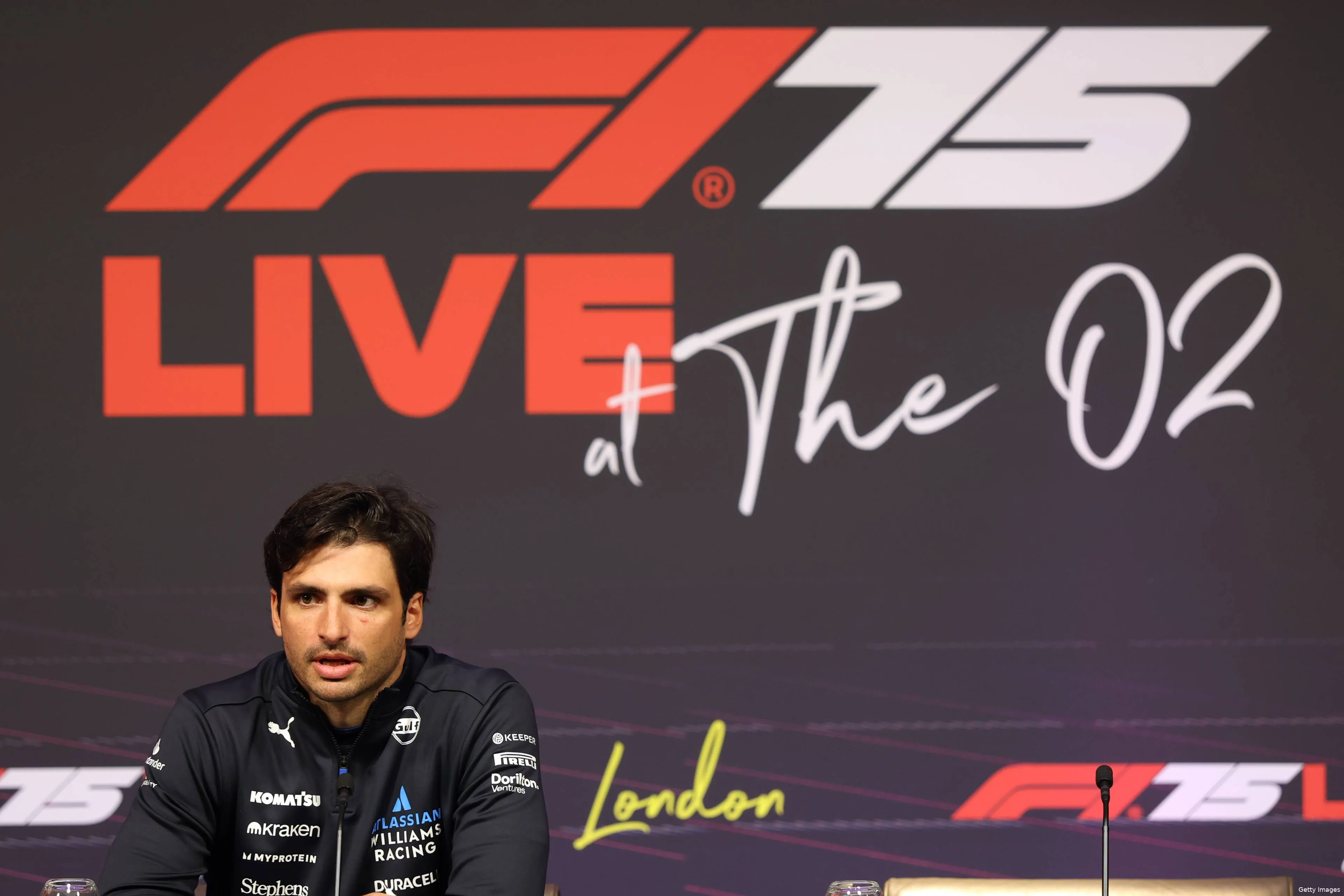 75 launch event 2025 carlos sainz