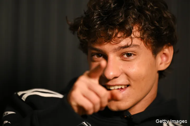 <i>Kimi Antonelli lijkt de volgende grote naam in de sport te zijn.</i>