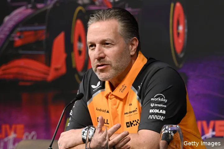 75 launch event 2025 zak brown