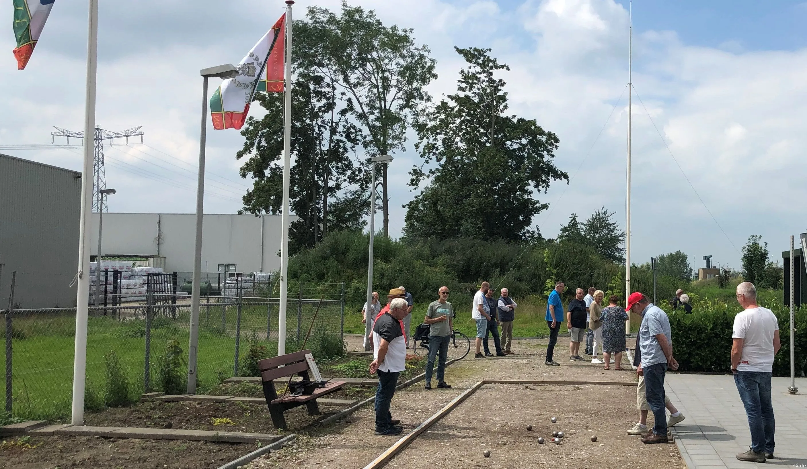 jeu de boules overzichtsfoto