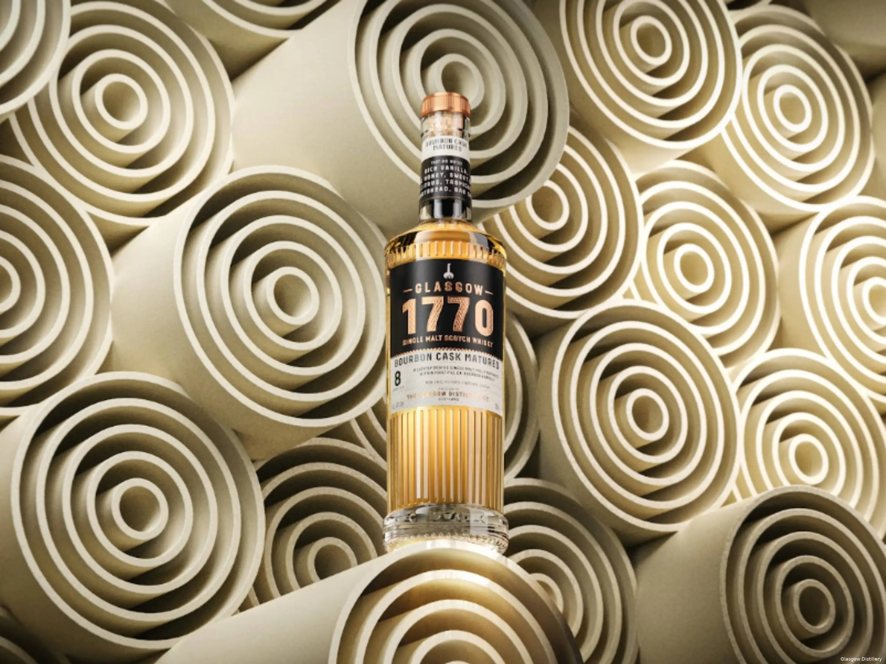 Glasgow 1770 bourbon whisky