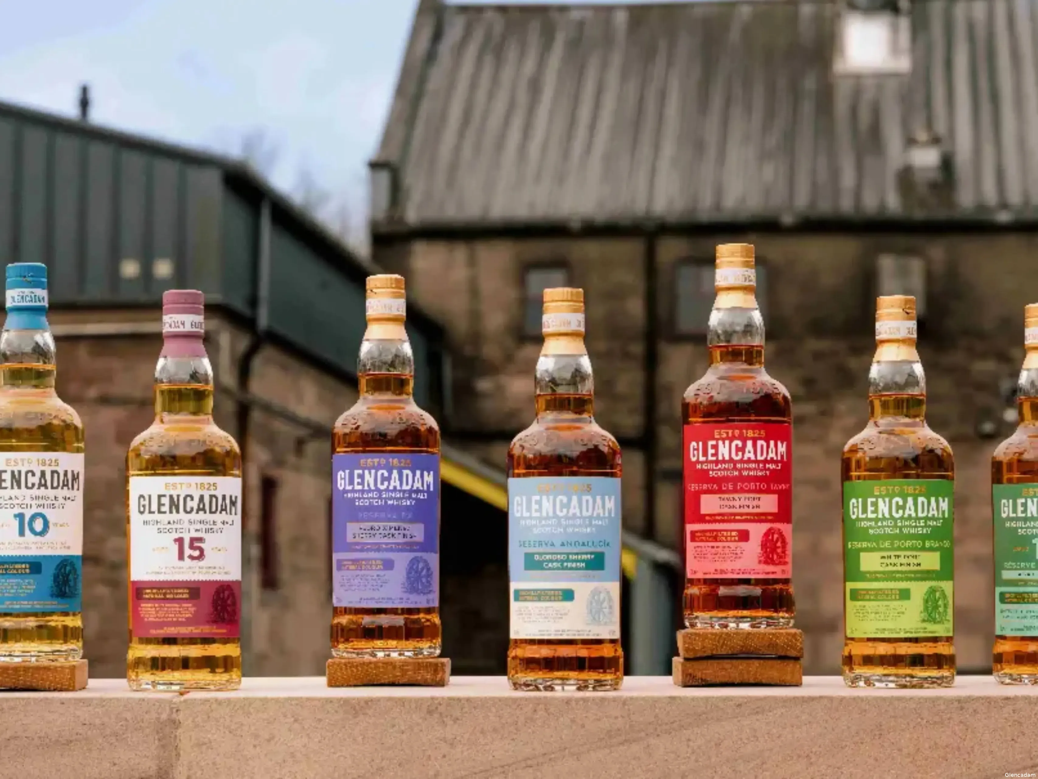 Glencadam whisky range
