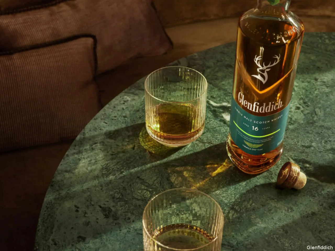 Glenfiddich Aston Martin 16 Year Old single malt whisky