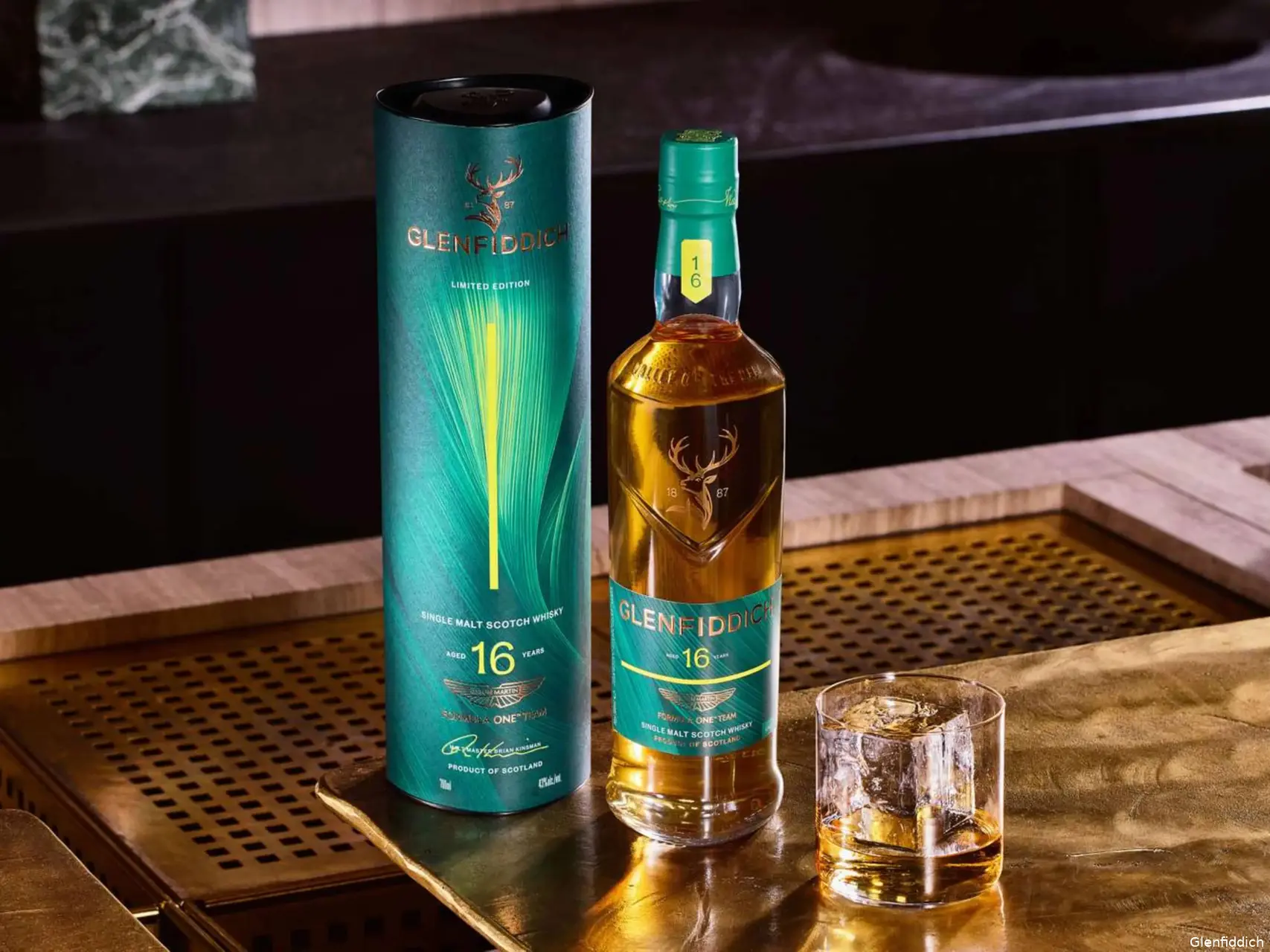 Glenfiddich Aston Martin F1 release 2 whisky