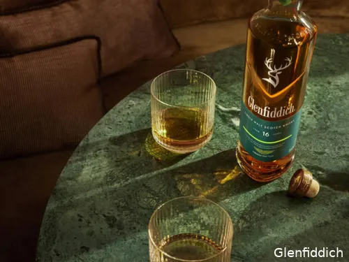 Glenfiddich Aston Martin 16 Year Old single malt whisky