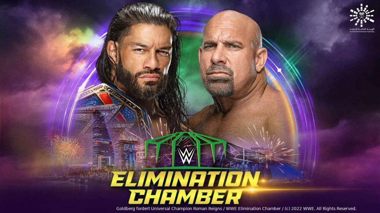 wwe elimination chamber 2022 reigns