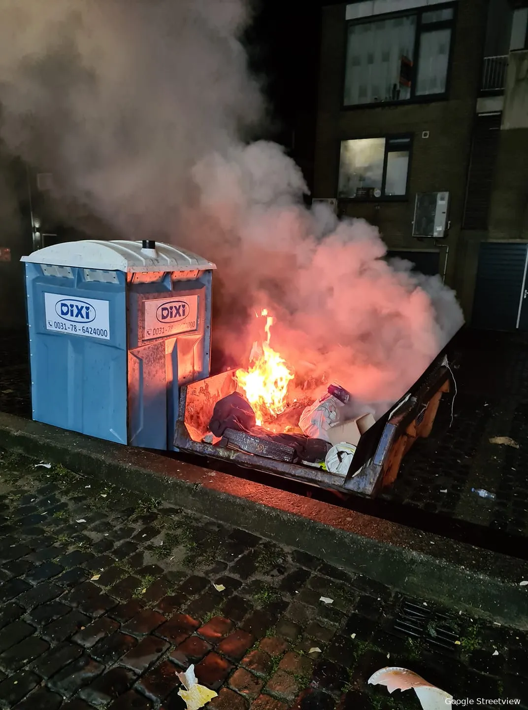 containerbrand spuiplein middelharnis