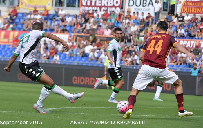 roma sassuolo defrel gol