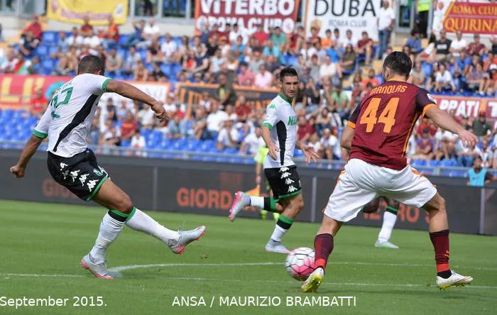 roma sassuolo defrel gol