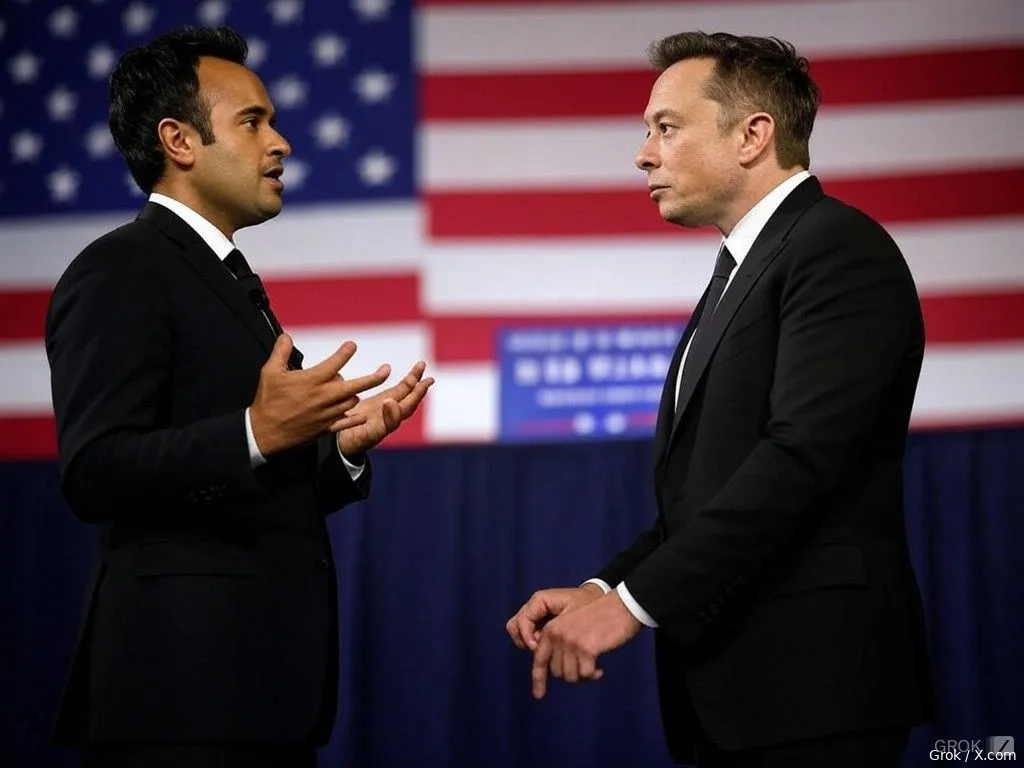 elon musk en vivek ramaswamy