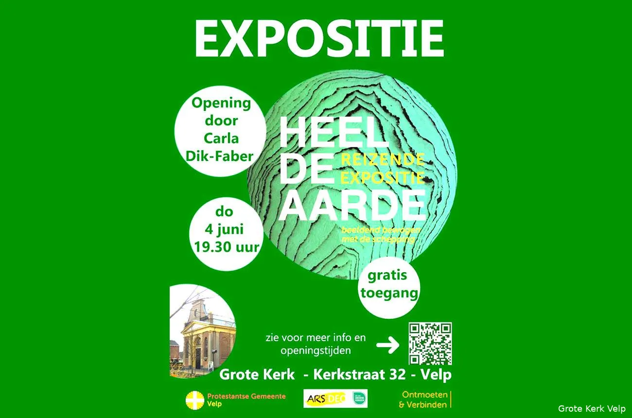 Reizende expositie in de maand juni in de Grote Kerk Velp