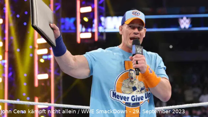 Der Streik in Hollywood machte es möglich: Im vergangenen Herbst hat John Cena über mehrere Wochen bei WWE mitgemischt...