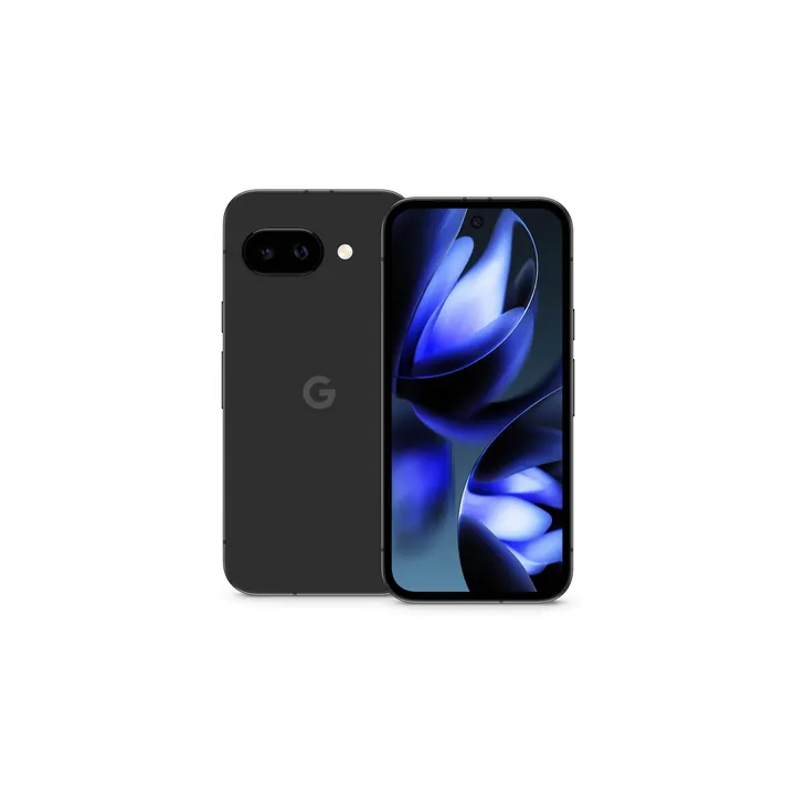 pixel 9a front back obsidian