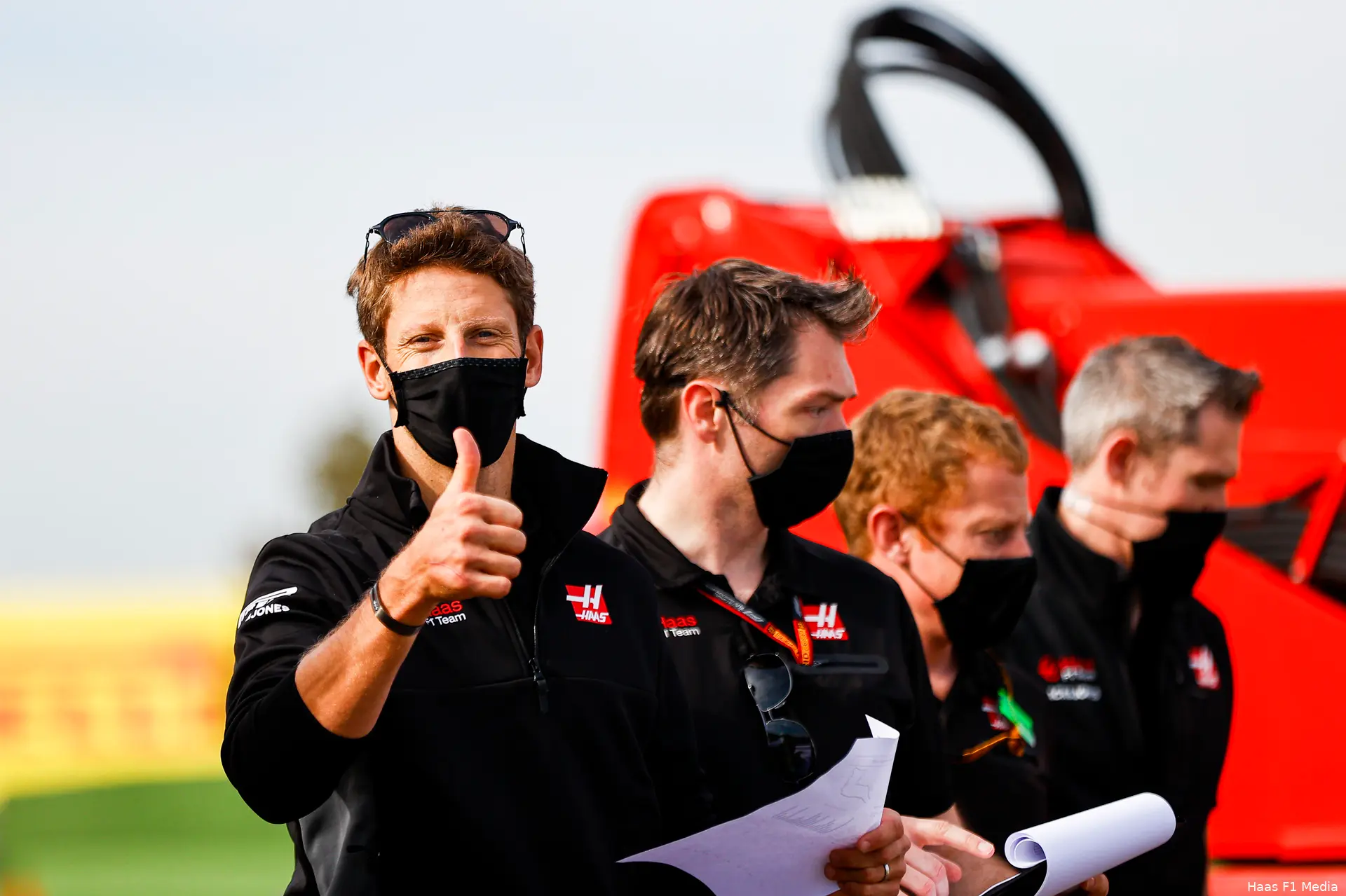 Romain Grosjean Haas