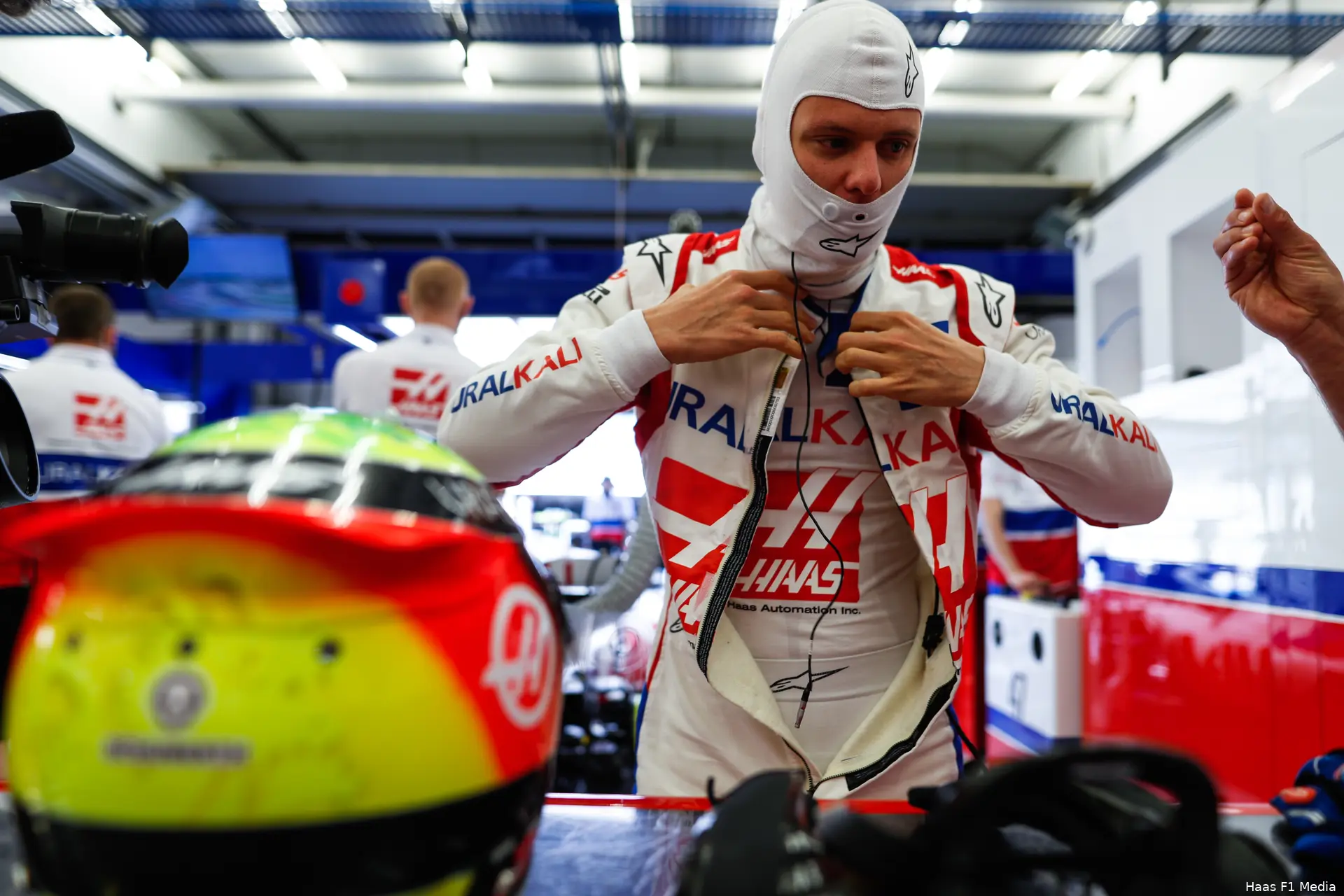 Mick Schumacher Haas wintertest