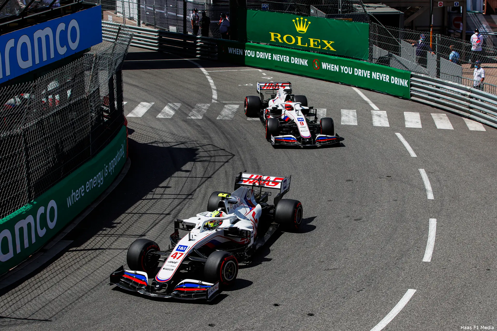 Mick Schumacher Nikita Mazepin Haas Monaco