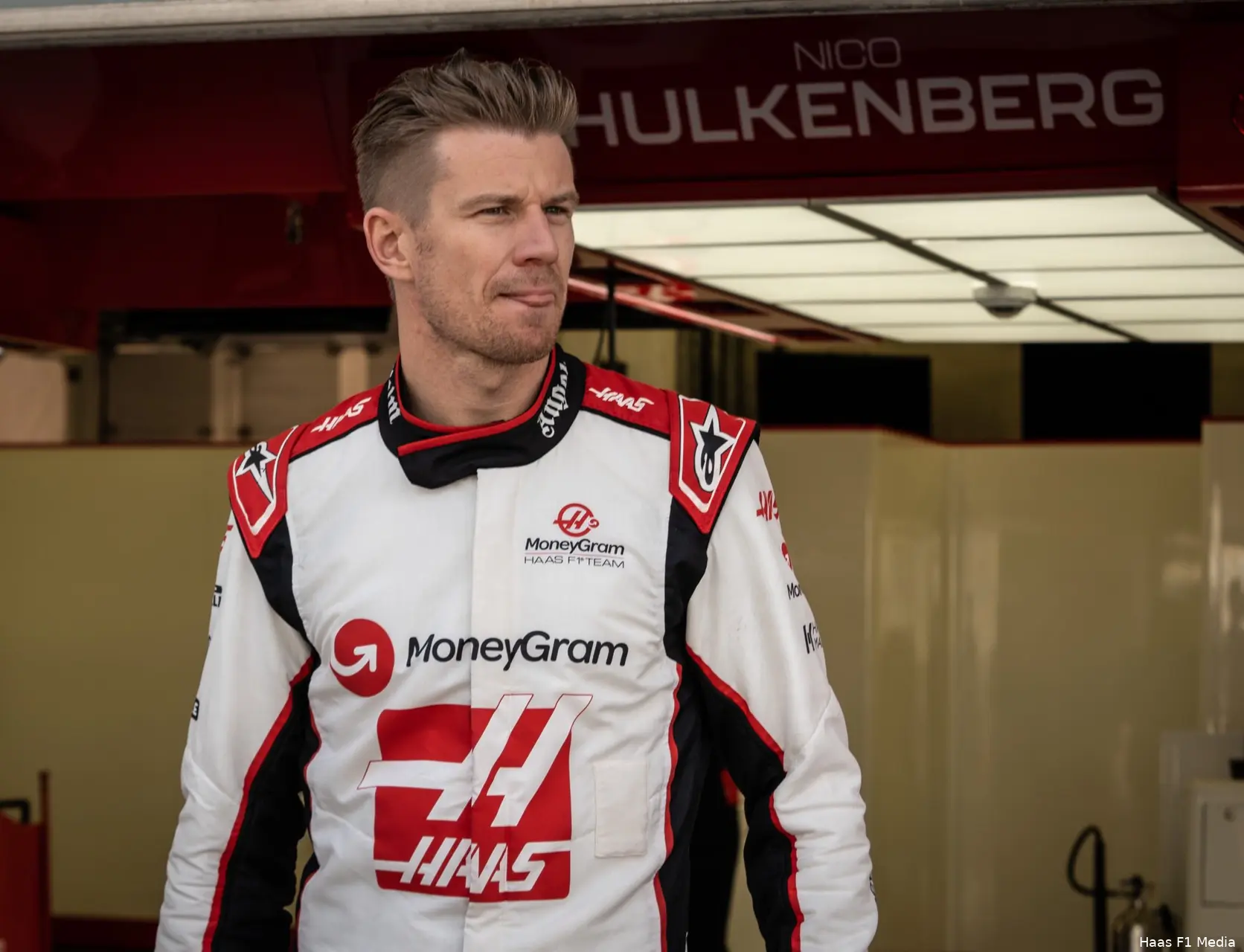 nico hulkenberg haas f1 testing bahrein 2023